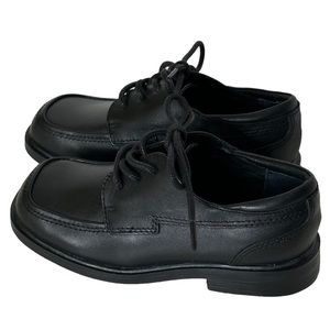 Kenneth Cole Reaction T Flex Jr Boys Lace Up Oxford Dress Shoes Black